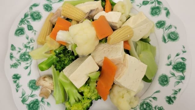 Mixed Vegetables with Tofu.