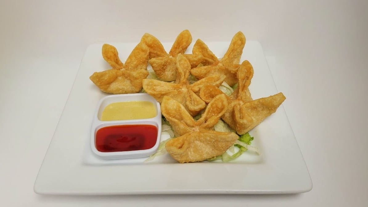 Crab and Cheese Wonton (6 Pieces).