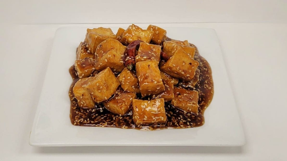 Sesame Tofu (No Vegetables).