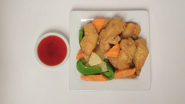 Sweet and Sour Pork.