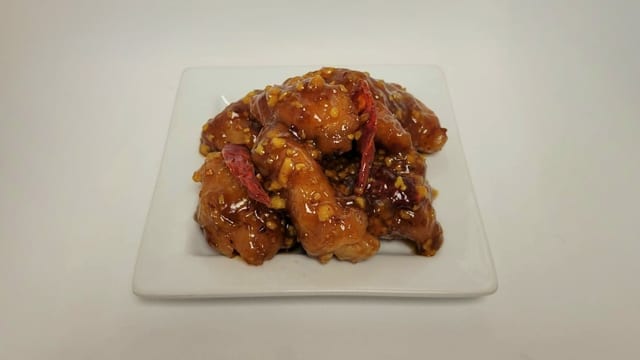Orange Flavored Chicken.